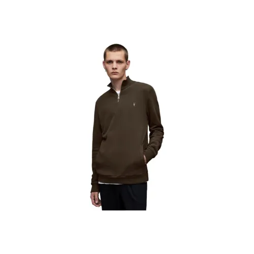 ALLSAINTS Sweatshirts Men Grass Brown