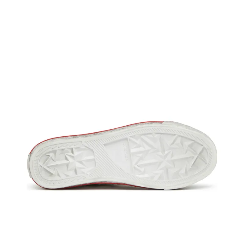 DIESEL S-Athos Mid Distressed Sneakers-3
