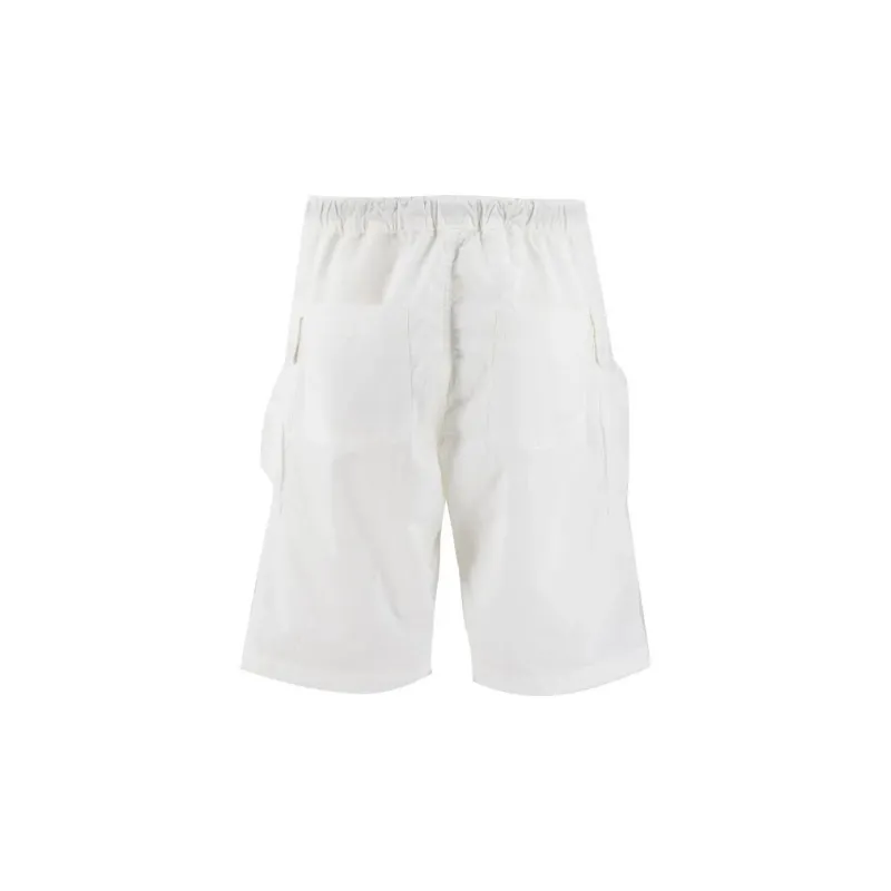 ASPESI Buttoned Straight Leg Cargo Shorts-1