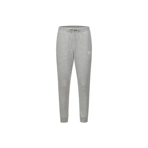 Reebok Knitted Sweatpants Men Gray