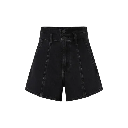 MO&CO Denim Shorts Women's Denim Black