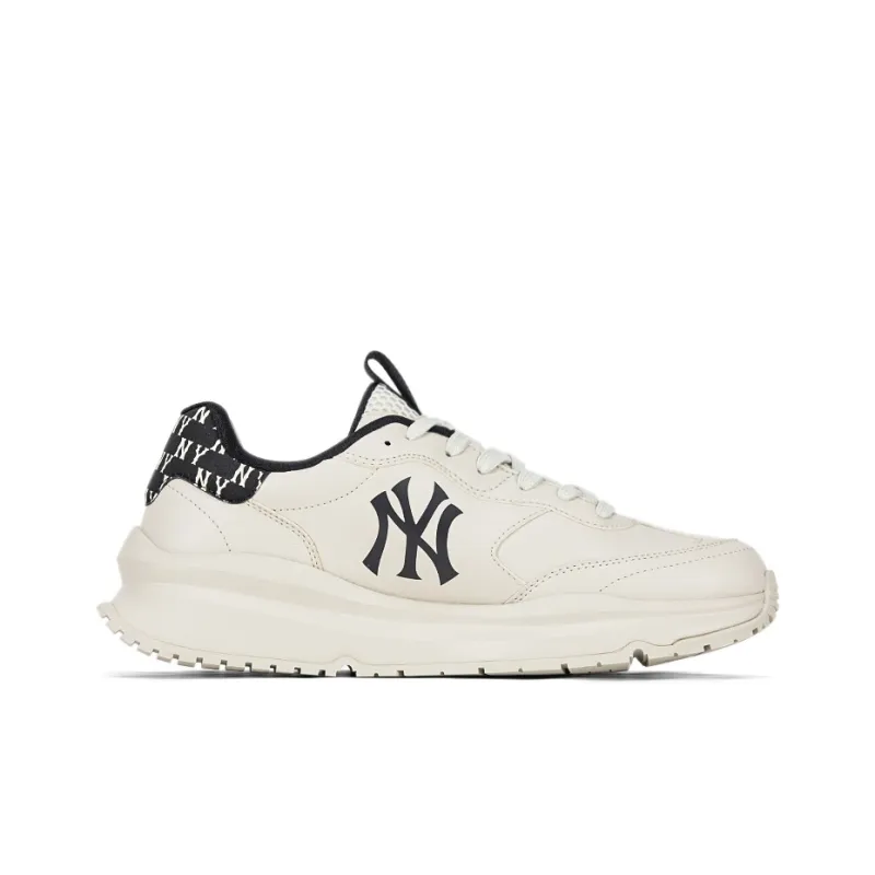 MLB Chunky Runner Cushioning, Slip Resistant, And Abrasion Resistant Low Top Running Shoes Unisex Black-1