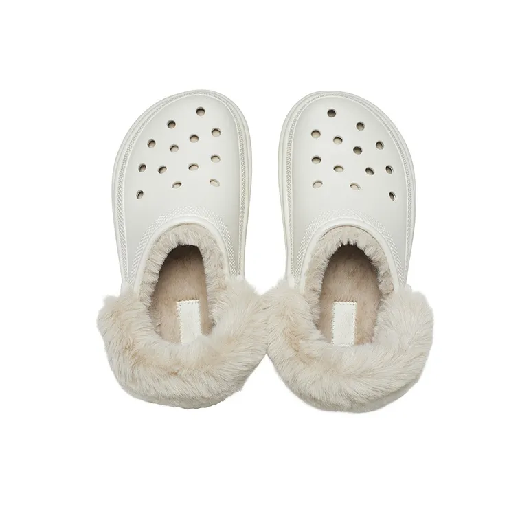 Crocs Stomp Lined Clogs 'White'-3