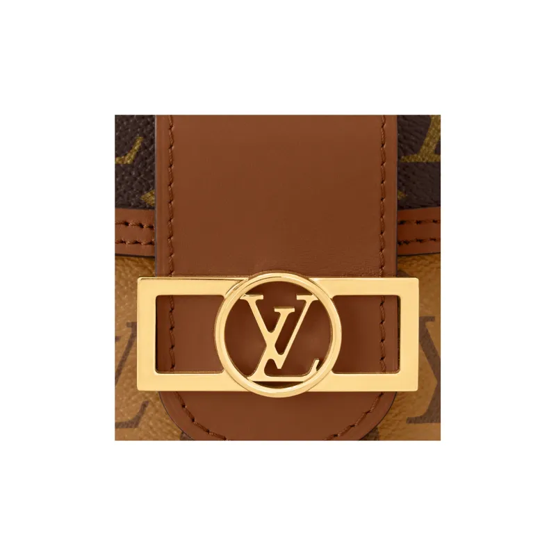 LOUIS VUITTON Micro Dauphine Monogram Reverse-5
