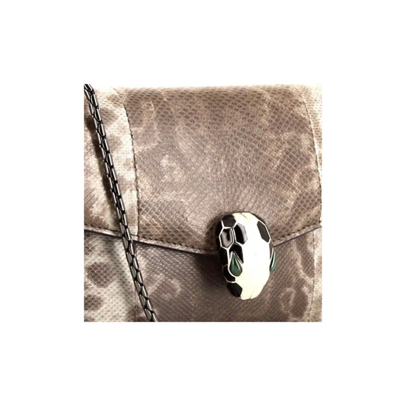 BVLGARI Pre Owned Bulgari Serpenti Shoulder Bag-3