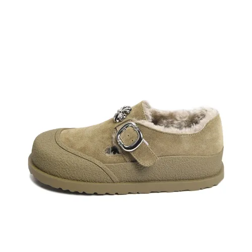 CAMEIDO Gommino Loafers Women's Brown