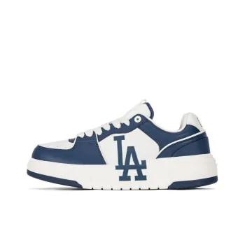 MLB Chunky Liner Basic Anti Slip And Wear Resistant Height Increasing Low Top Skateboard Shoes Unisex Blue