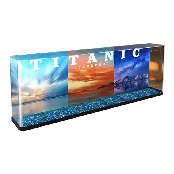 KGBOX Building Block 10294 Titanic Cruise Ship Transparent Acrylic Display Case Dust Cover Model Accessories-1