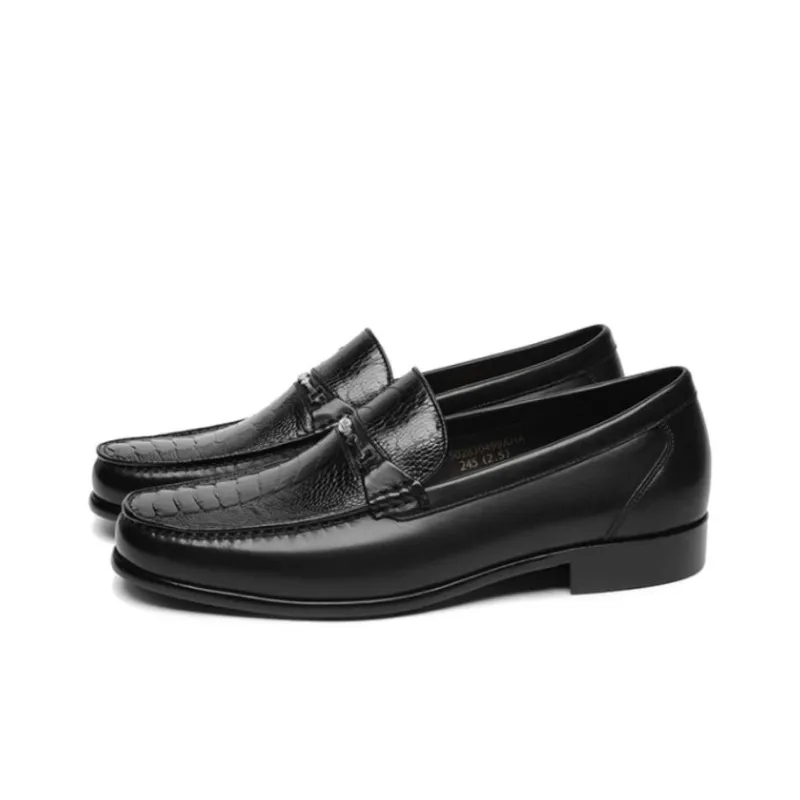 GOLDLION Loafers Men Black-2