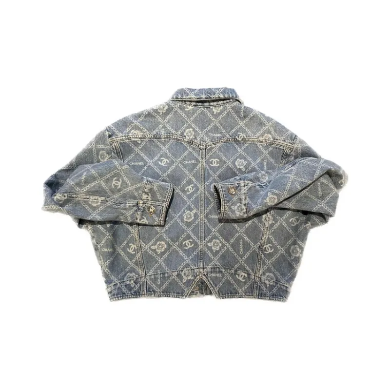 CHANEL 23 Spring And Summer 23A Denim Jacket Women's-3