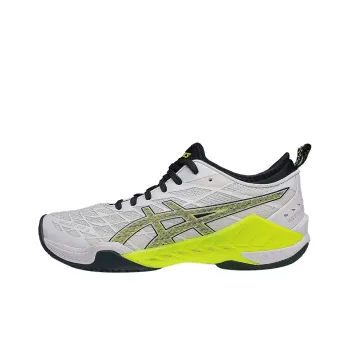 Asics Blast FF 3 Wear Resistant Low Top Badminton Shoes Men's White