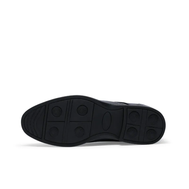 He Jinchang Dress Shoes Men's Blue-6