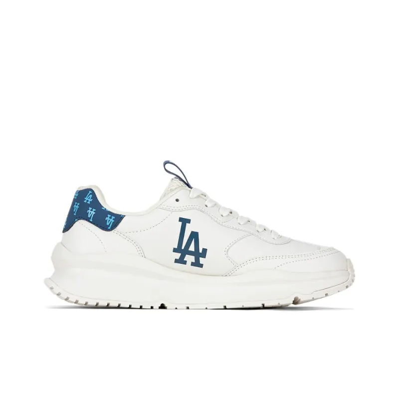 MLB Chunky Runner Cushioned Wear Resistant Breathable Low Top Casual Running Shoes Unisex Dark Navy Blue-1