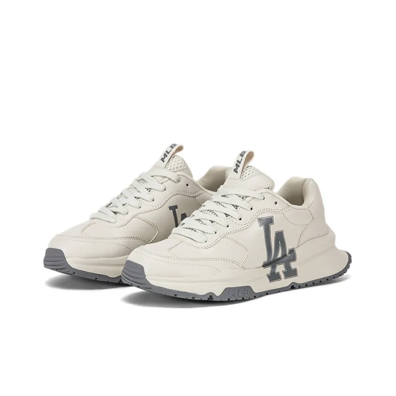 MLB Chunky Runner Basic Low Top Chunky Sneakers Unisex Beige-2