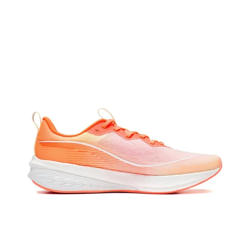 LiNing Red Hare 6 Pro Cushioning Wear Resistant Low Top Casual Running Shoes Men's Orange-1