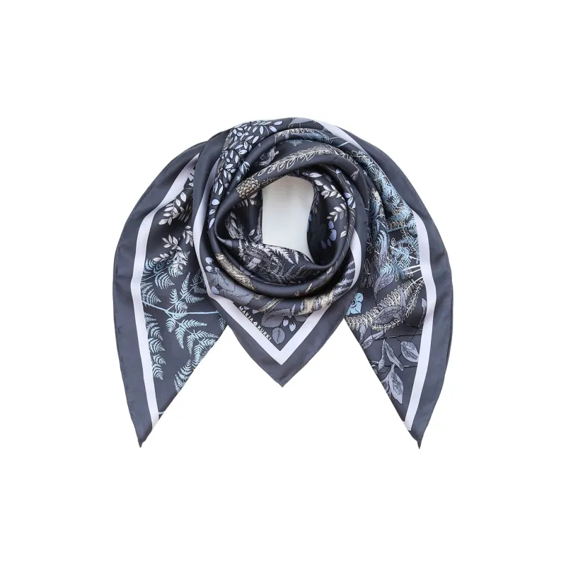 MARJAKURKI Silk Scarves Women's-1
