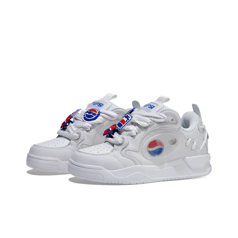 Pepsi Low Top Skateboard Shoes Unisex-2