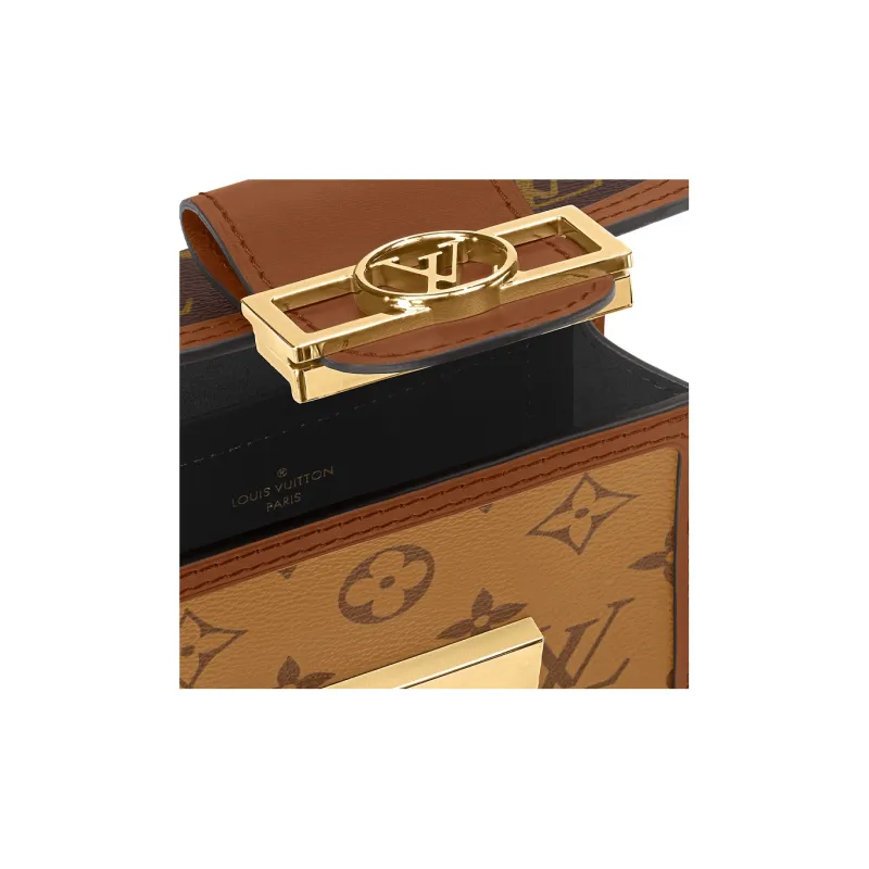 LOUIS VUITTON Micro Dauphine Monogram Reverse-4