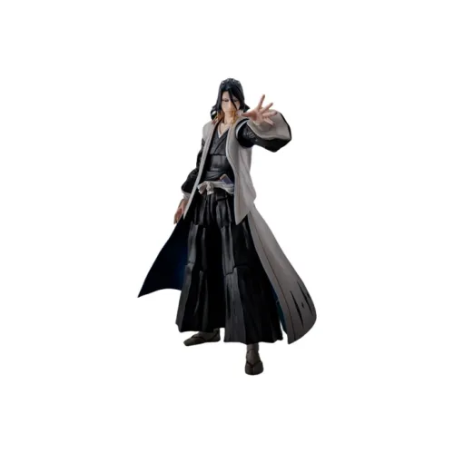 BANDAI S.H.Figuarts Bleach, New Chapter Bleach, Millennium Blood War Arc Kotetsu Byakuya Action Figures 15.5cm