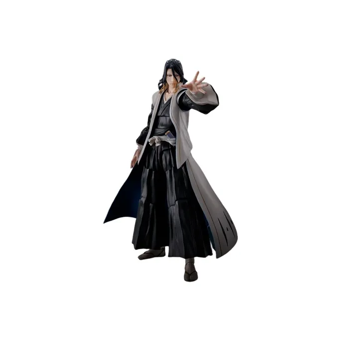 BANDAI S.H.Figuarts Bleach, New Chapter Bleach, Millennium Blood War Arc Kotetsu Byakuya Action Figures 15.5cm-0