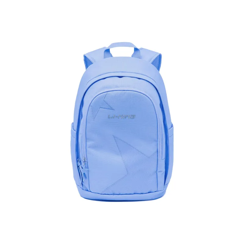 LiNing Polyester Backpack Regular Unisex Anthocyan Blue-0