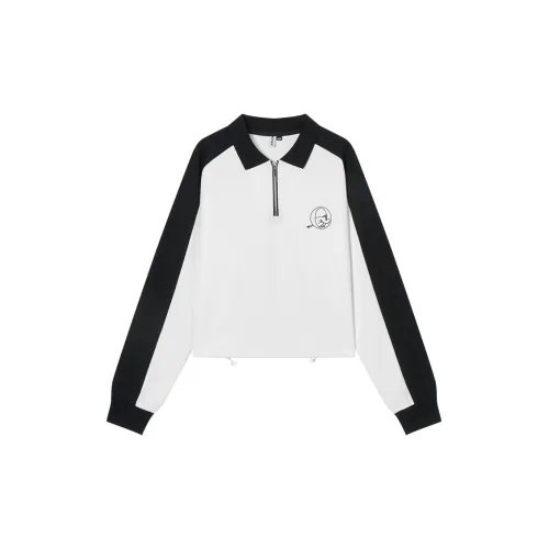 DIALOGUE Sweatshirts Women's Black/White Combination