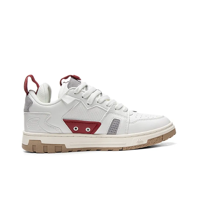 Kappa Low Top Skateboard Shoes Unisex Burgundy-1