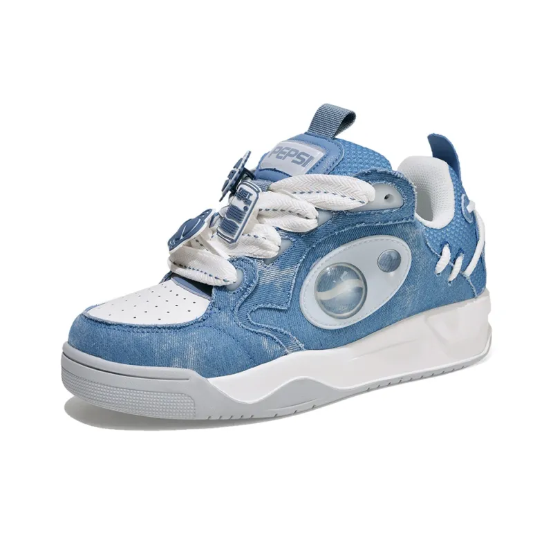 Pepsi Low Top Skateboard Shoes Unisex-13