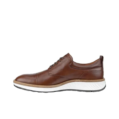 Ecco St.1 Men's Casual Shoes Men Low-Top Brown