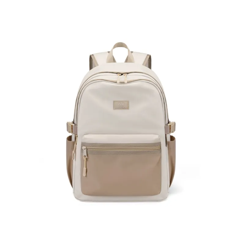 V.NINE Fabric Backpack Laptop Bag Graduation Travel Backpack Large Size Unisex Multicolor-9