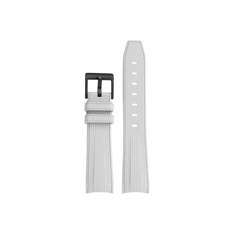 JERALAND Omega Compatibility Watch Band 120mm Silicone Material-12