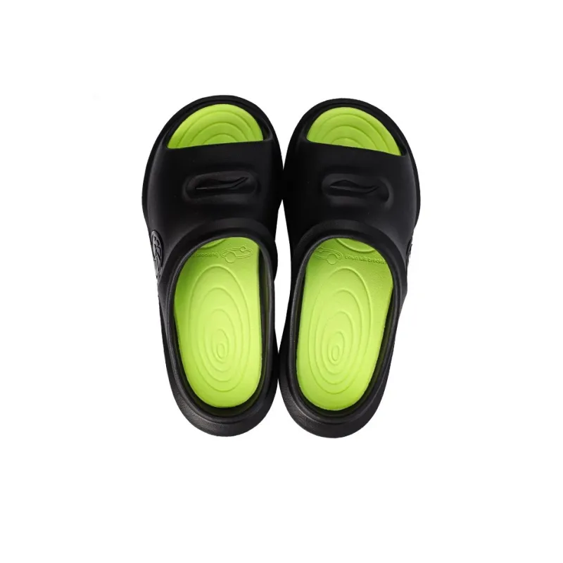 LiNing EVA Quiet Slide Slippers Unisex Black-3