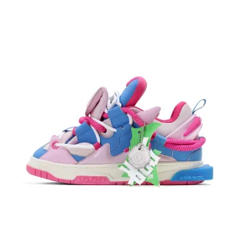 ADCDAVINCI Whale Series Da Vinci Slip Resistant Cushioning Low Top Skateboard Shoes Unisex Pink Blue