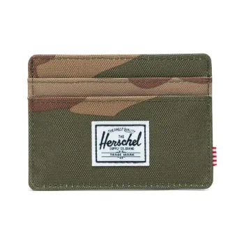 Herschel Polyester Card Holder Wallet Men's Green