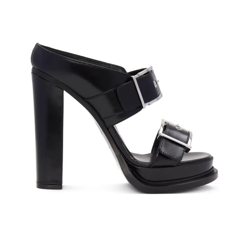 Alexander McQueen Slip On Platform Sandals Women's-1
