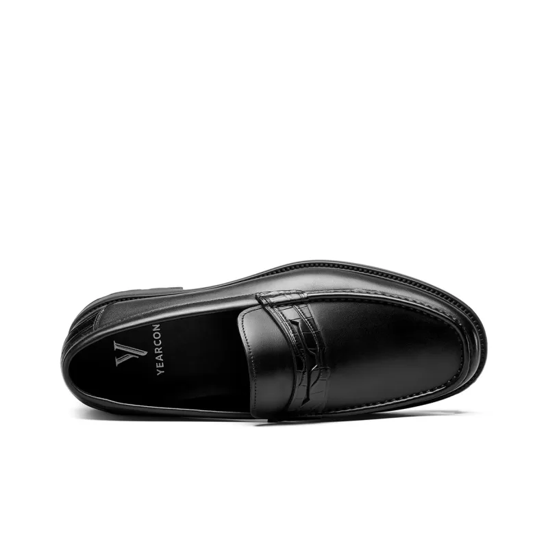 YEARCON Loafers Men Coffee-2