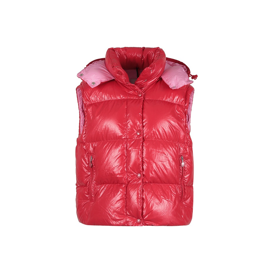 Moncler Down Jackets Women's Red - POIZON