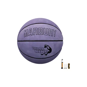 MARBURY Microfiber Leather Basketball Light Purple Size 7 Training Unisex