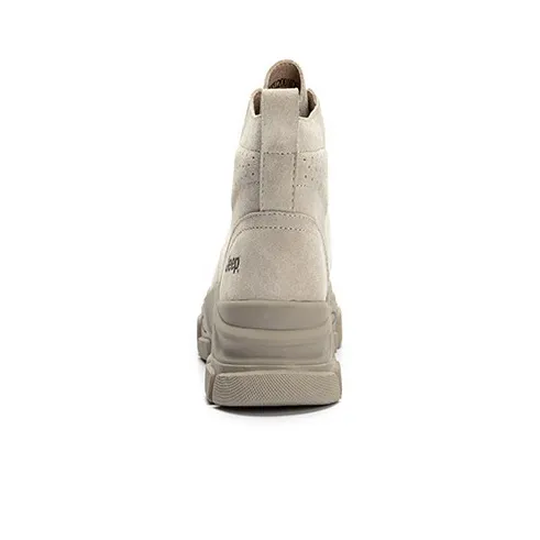 Jeep Outdoor Boots Women's Light Gray Fleece Lined-1