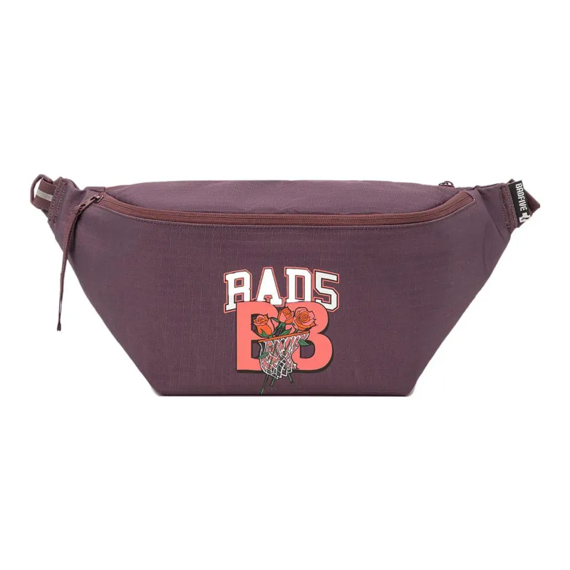 LiNing Polyester Sling Bag, Fanny Pack Regular Unisex Deep Purplish Red-0