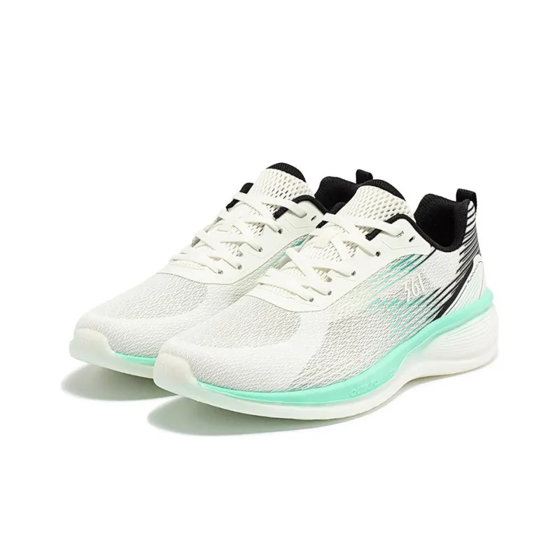 361° Cushioning Low Top Running Shoes Men's White-2