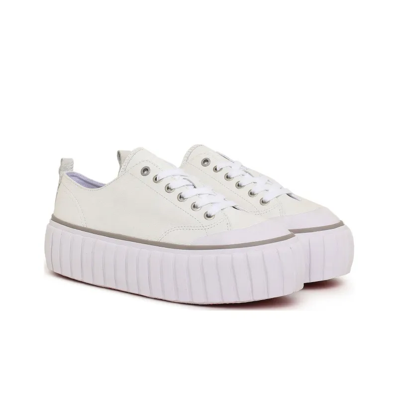 DIESEL S-Hanami Low-Top Skateboard Shoes Women's White-2