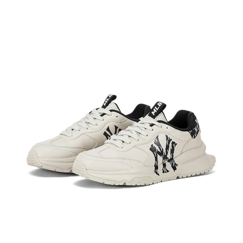 MLB Chunky Runner Cushioning, Slip Resistant, And Abrasion Resistant Low Top Running Shoes Unisex Black-2