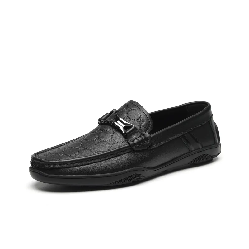 HLA Loafers Men Black-1