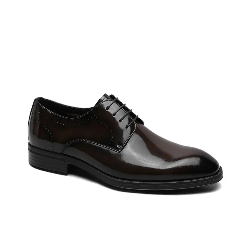 GOLDLION Dress Shoes Men's Brown-1