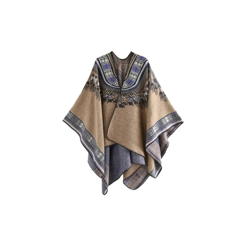 MUSTKOO Faux Cashmere Shawls Women's-3