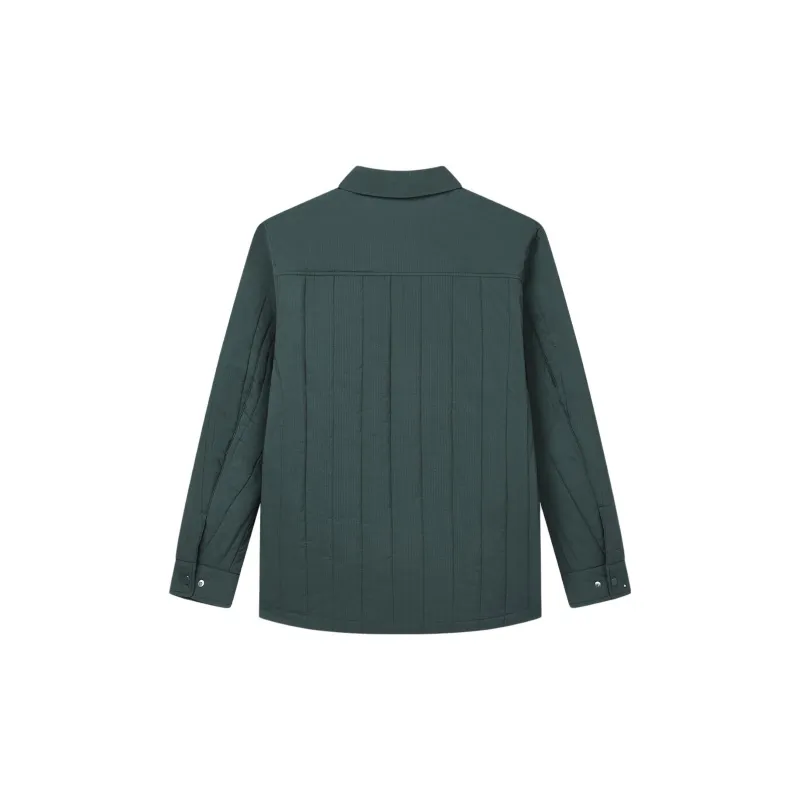 FILA Puffer Jacket Men's Dark Bamboo Emerald-1