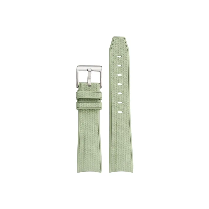JERALAND Omega Compatibility Watch Band 120mm Silicone Material-13