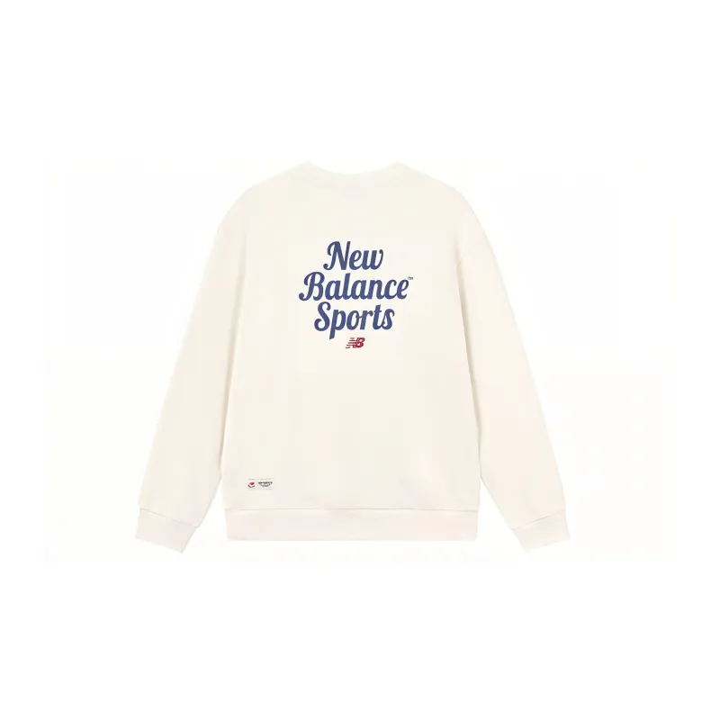 New Balance Sweatshirts Unisex Beige-1