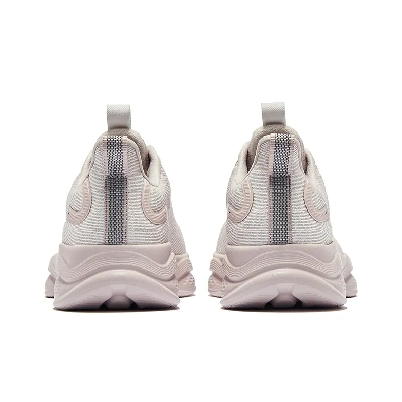 Erke Bullet 1.0 Cushioning, Slip Resistant, And Abrasion Resistant Low Top Running Shoes Women's Yam Gray Wild Gray-3